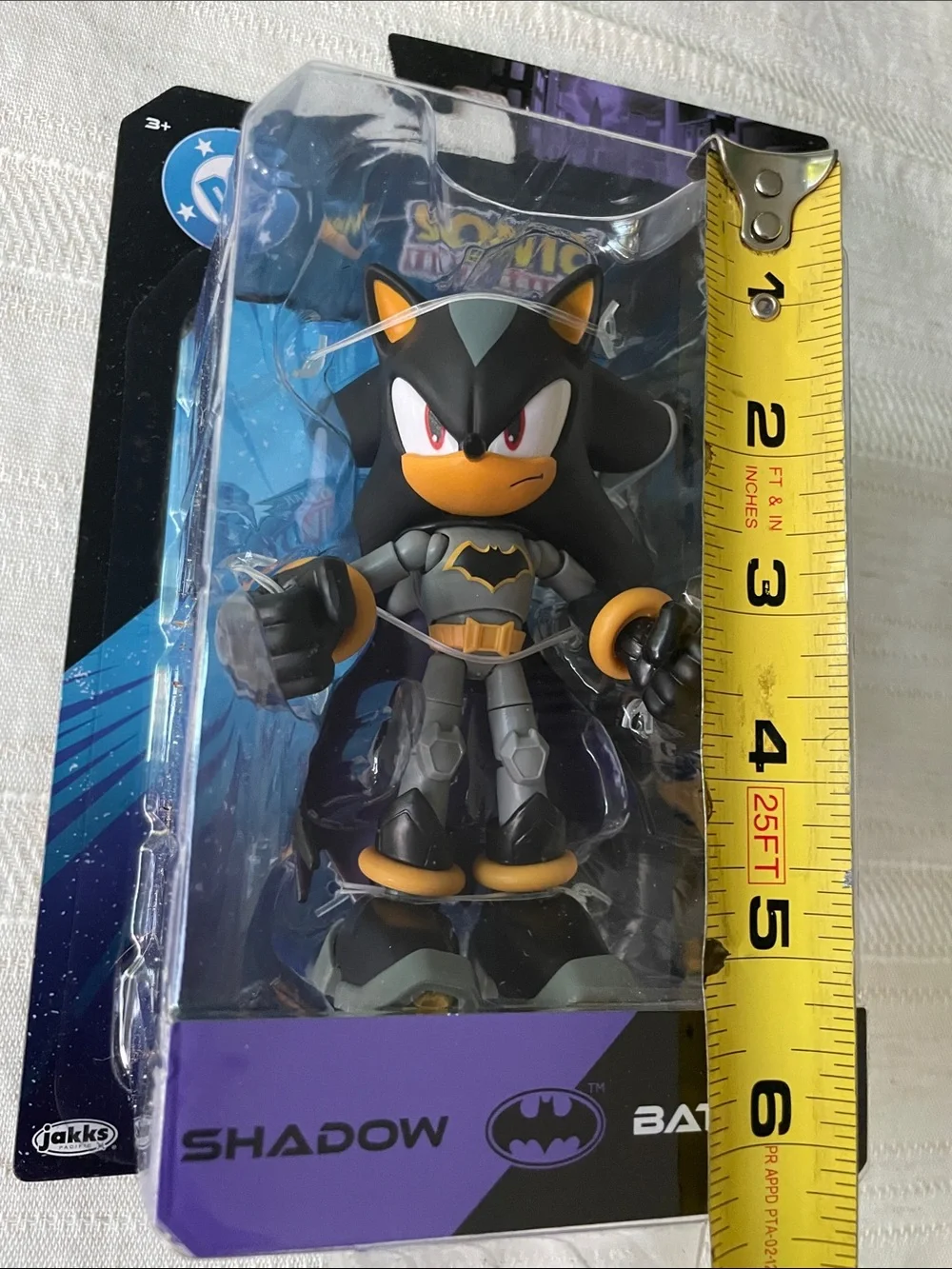 Batman Shadow Action Figure - Black, Gray, Yellow